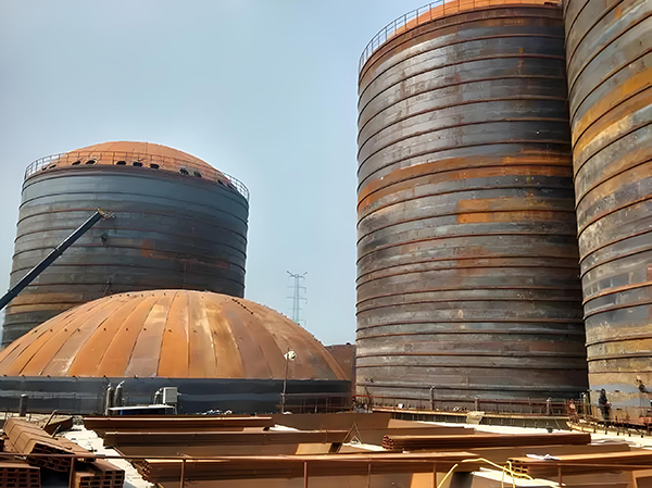 文县焦粉钢板仓